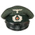 Original German WWII 1938 Dated Army Heer Pioneer EM/NCO Schirmmütze Visor Crush Cap by G.A. Hoffman - Size 56 ½ Original Items