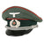 Original German WWII 1937 Dated Army Heer Artillery Officers Schirmmütze Visor Crush Cap by Ago - Size 55 Original Items