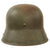 Original German WWII M16 Transitional Heer Army Former Double Decal Helmet with Damaged 56cm Liner & Chinstrap - Stamped Si66 Original Items