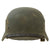 Original German WWII Army Heer M35 Former Double Decal Helmet with 57cm Liner & Chinstrap - Size 64 Shell Original Items