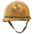 Original U.S. Vietnam War M1 Helmet with 1969 Dated Camouflage Cover and Liner Original Items