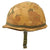 Original U.S. Vietnam War M1 Helmet with 1969 Dated Camouflage Cover and Liner Original Items