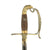 Original U.S. Pre Civil War Era M1830 Officer's Eagle Head Sword by Gebrüder Weyersberg with Fire Blued Blade & Engraved Brass Scabbard Original Items