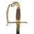 Original U.S. Pre Civil War Era M1830 Officer's Eagle Head Sword by Gebrüder Weyersberg with Fire Blued Blade & Engraved Brass Scabbard Original Items