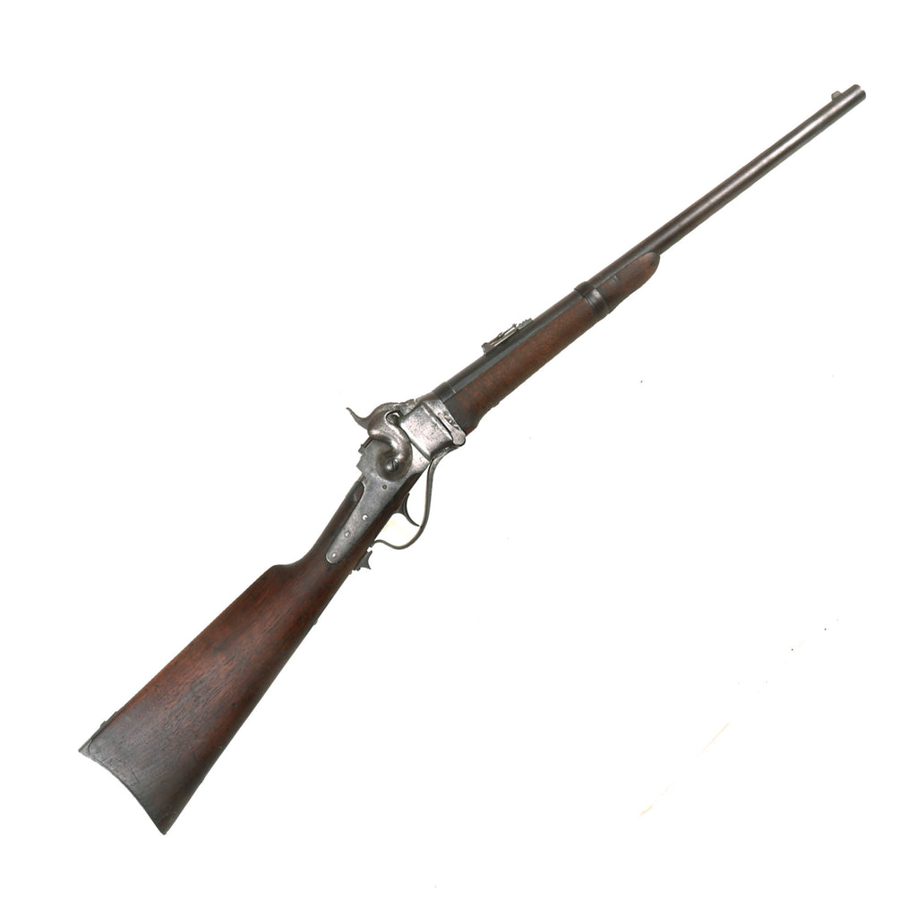 Original U.S. Civil War Sharps New Model 1863 Saddle-Ring Carbine Converted to .50-70 Govt. - Serial 87506 Original Items