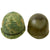Original U.S. Vietnam War M1-C Paratrooper Helmet with Reversible Camouflage Cover - Complete Original Items
