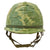 Original U.S. Vietnam War M1-C Paratrooper Helmet with Reversible Camouflage Cover - Complete Original Items
