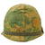 Original U.S. Vietnam War M1 Helmet with Camouflage Cover and 1973 Dated Liner Original Items