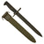 Original U.S. WWII M1 Garand 1942 Dated 10 inch Cut Down Bayonet by Union Fork & Hoe with M7 Scabbard - Cut Down from Rare 1942-Dated 16” Bayonet Original Items