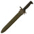 Original U.S. WWII M1 Garand 1942 Dated 10 inch Cut Down Bayonet by Union Fork & Hoe with M7 Scabbard - Cut Down from Rare 1942-Dated 16” Bayonet Original Items