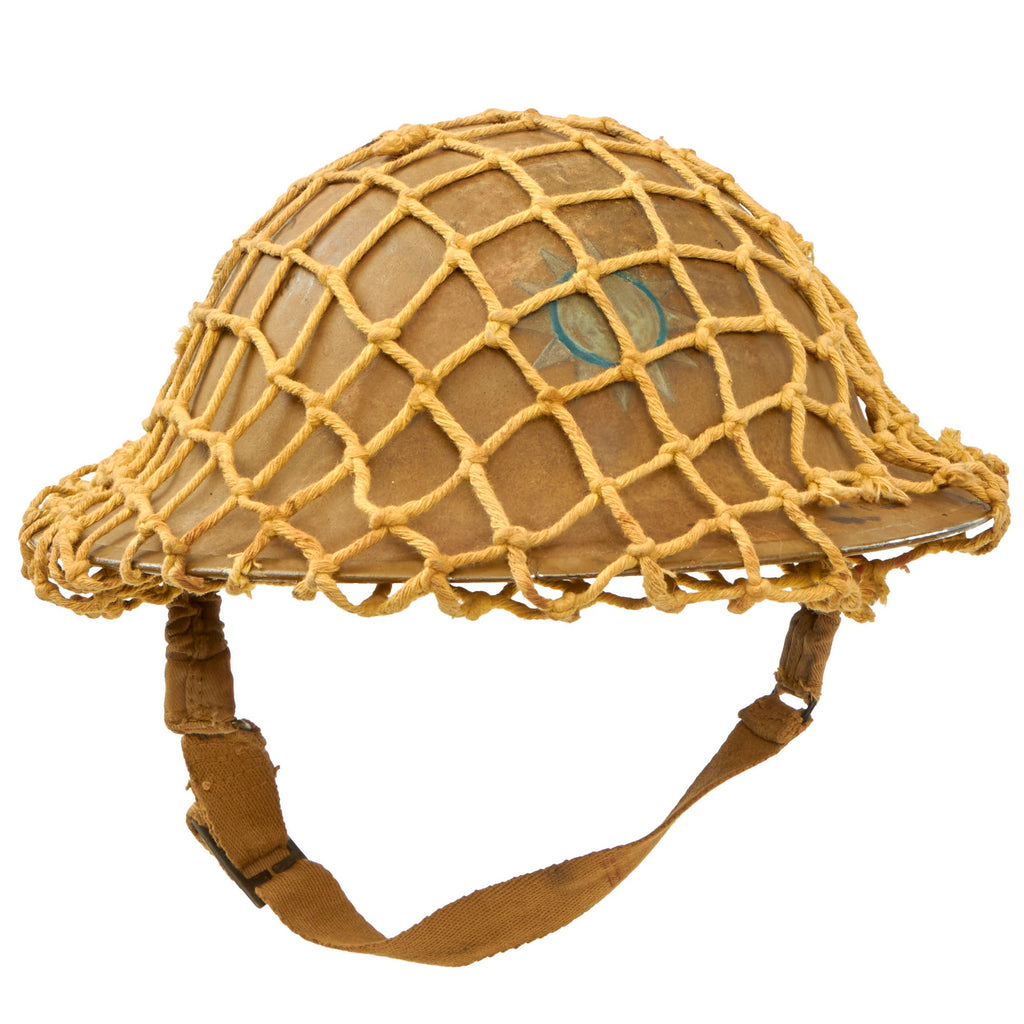 Original Chinese WWII British Commonwealth MkII Helmet with