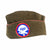 Original U.S. WWII Medical Piped Overseas Cap with Paraglide Airborne Cap Insignia Original Items
