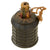 Original Japanese WWII Type 97 Inert Fragmentation Hand Grenade with Fuse - Dated 1942 Original Items