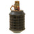 Original Japanese WWII Type 97 Inert Fragmentation Hand Grenade with Fuse - Dated 1942 Original Items