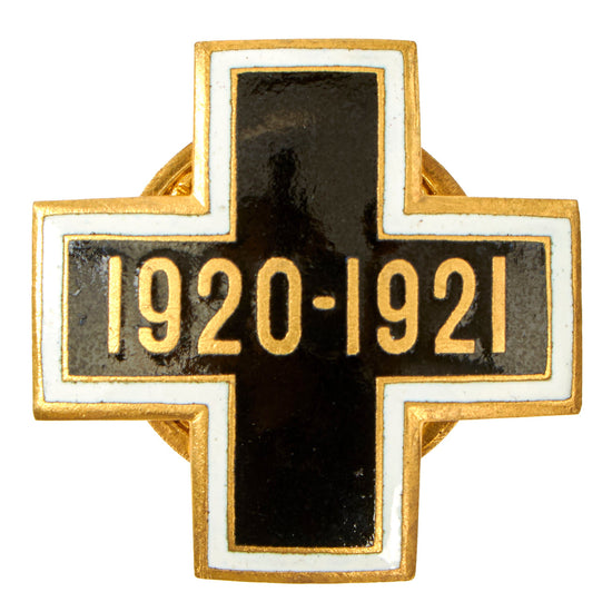 Original Russian Revolution White Army Gallipoli 1920-1921 Badge, French-Made Original Items