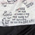 Original U.S. Operation Iraqi Freedom Iraq National Flag - Signed by Soldiers to Sergeant Speakman - 23” X 52” Original Items