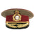 Original Romania Transnistria War Army Land Forces “Military Medecine” General Officer Peaked Visor Cap With Originally Applied Insignia - Circa 1992 Original Items