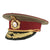 Original Romania Transnistria War Army Land Forces “Military Medecine” General Officer Peaked Visor Cap With Originally Applied Insignia - Circa 1992 Original Items