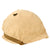 Original U.S. WWII Early 1942 M1 McCord Front Seam Fixed Bale Helmet with Field Made Snow Camouflage Cover and Westinghouse Liner Original Items