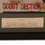 Original U.S. Vietnam War Era 32nd Armored Regiment Badger Recon Scout Section Guidon in Museum Frame - Formerly Part of the A.A.F. Tank Museum - 18 ¼ x 15 ⅜” Original Items