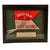 Original U.S. Vietnam War Era 32nd Armored Regiment Badger Recon Scout Section Guidon in Museum Frame - Formerly Part of the A.A.F. Tank Museum - 18 ¼ x 15 ⅜” Original Items
