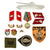 Original Vietnamese Vietnam War Era Collection of North & South Tank Insignia with Custom Made Aluminum Tank Comb - 14 Items Total Original Items