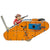 Original U.S. Inter-War Era Fully Functional WWI Tin Mechanical Windup Mk IV Tank Toy Manufactured by Louis Marx & Co With Popout Rifleman - Formerly A.A.F. Tank Museum Collection Original Items