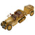 Original French WWII Model Citroën Half-Track Type P17 with Trailer - Contemporary Folk Art Steel Model Original Items