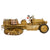 Original French WWII Model Citroën Half-Track Type P17 with Trailer - Contemporary Folk Art Steel Model Original Items