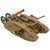 Original British WWI Mark IV (Male) Tank Contemporary Folk Art Steel Model - A.A.F. Tank Museum Original Items