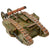 Original British WWI Mark IV (Male) Tank Contemporary Folk Art Steel Model - A.A.F. Tank Museum Original Items