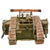Original British WWI Mark IV (Male) Tank Contemporary Folk Art Steel Model - A.A.F. Tank Museum Original Items