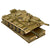 Original Czech Cold War Era Cardboard and Wood T-54/T-55 Soviet Main Battle Tank Model - Formerly A.A.F. Tank Museum Collection Original Items
