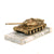 Original Soviet Cold War Era Brass Model T-55 Battle Tank Mounted on 3½ x 8” Marble Base Adjustable Barrel Original Items