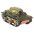 Original U.S. 1950s 1960s Marx Tin Lithographed Toy Tank Collection - Set of Three - Formerly A.A.F. Tank Museum Collection Original Items