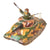 Original U.S. 1960s Japanese-Made Lithographed Toy Tank Collection - Set of 8 with Two Sealed Packs of Tanks - Formerly A.A.F. Tank Museum Collection