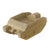 Original U.S. WWII Vehicle Identification Model Set with Praga TNH-P 8-Ton Tank, M7 Priest 105mm Howitzer, and British Carden Loyd Tankette