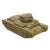 Original WWII U.S. 1/36 Scale Metal Tank Recognition Model Lot - British Cruiser Mk III, M3 Stuart & M4A1 Sherman