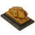 Original British WWI Trench Art Mk V Tank Model on No Man’s Land Mounted on Base Original Items