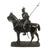 Original Imperial German WWI Era Large Bronze Sculpture of Uhlan Soldier of 5th (Westphalian) Uhlans on Horseback by Léon Mignon (1847-1898) Original Items