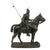 Original Imperial German WWI Era Large Bronze Sculpture of Uhlan Soldier of 5th (Westphalian) Uhlans on Horseback by Léon Mignon (1847-1898) Original Items