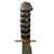 Original U.S. WWII Theater Made Bowie Blade Fighting Knife with Italian Black Brigade Insignia & Original Sheath Original Items