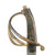 Original French Napoleonic Era Hussars Cavalry Officer's Saber with Scarce Leather & Brass Scabbard Original Items