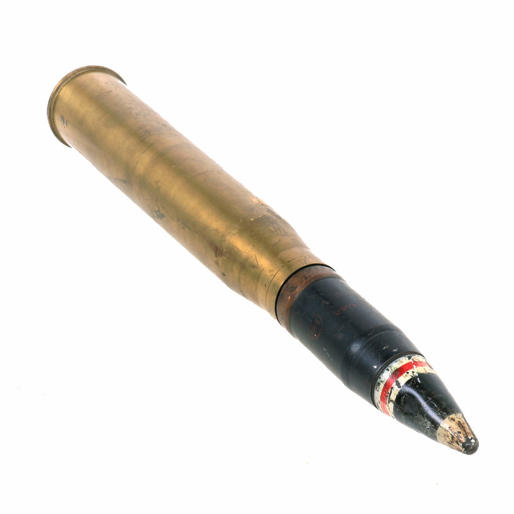 Original British WWII Inert QF 6-Pounder Shell & Projectile - Dated 19 ...