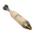 Original U.S. Vietnam War INERT 81mm Mortar M301A3 Illumination Round with Deactivated Fuse - Dated 1966 Original Items