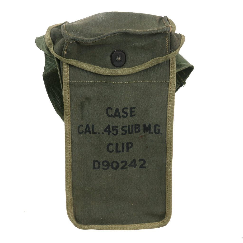 Original U.S. WWII Unissued Grease Gun Magazine Pouch NOS New Made Items