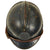 Original RARE WWI Romanian Model 1915 Adrian Helmet with King Ferdinand Badge - Replaced Liner & Chinstrap Original Items