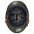 Original RARE WWI Romanian Model 1915 Adrian Helmet with King Ferdinand Badge - Replaced Liner & Chinstrap Original Items