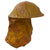 Original British WWII 1943 Brodie MkII Helmet with Extremely Scarce 1942 Camouflage Gas Cape - Size 7⅛ Original Items