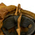 Original British WWII 1943 Brodie MkII Helmet with Extremely Scarce 1942 Camouflage Gas Cape - Size 7⅛ Original Items